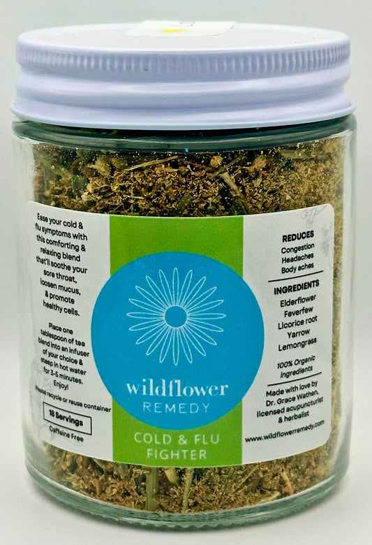 Cold & Flu Fighter - Glass Jar