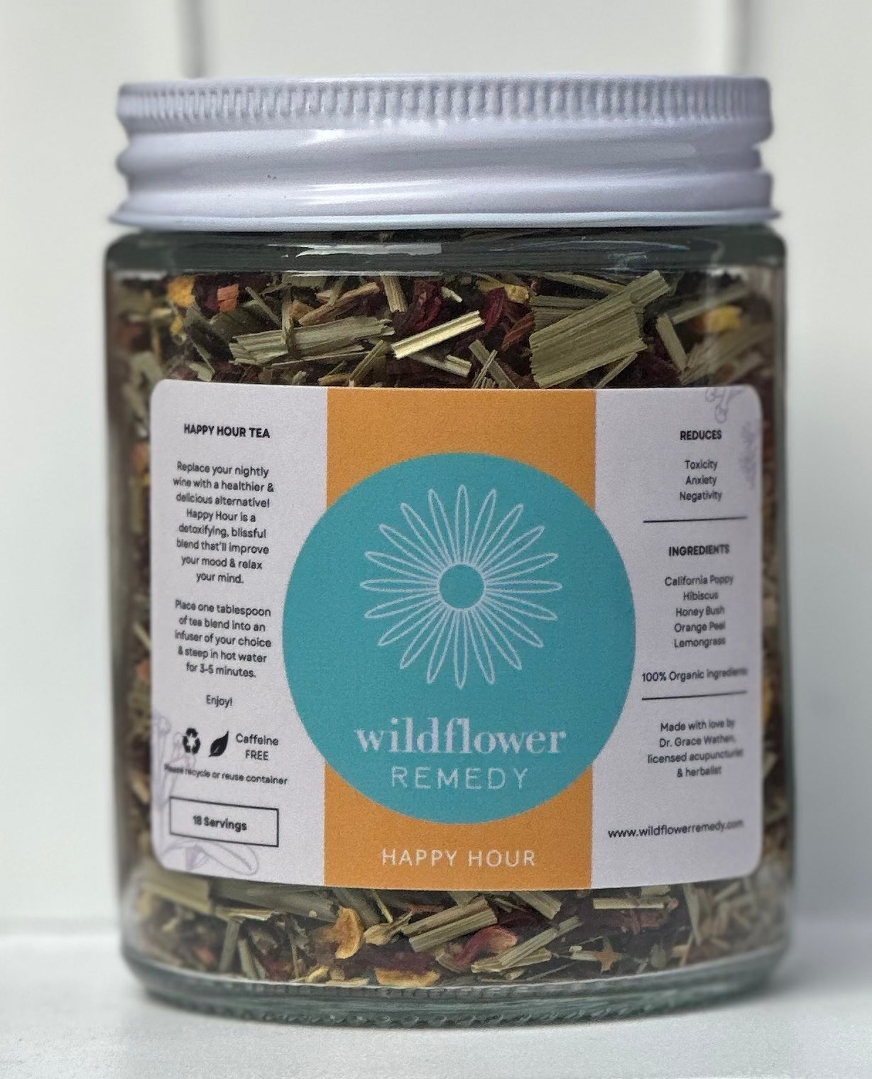 Happy Hour - Glass Jar