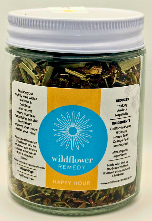 Happy Hour - Glass Jar