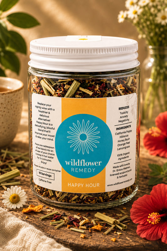 Happy Hour - Glass Jar