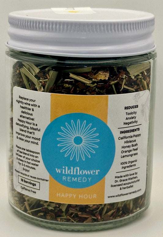 Happy Hour - Glass Jar