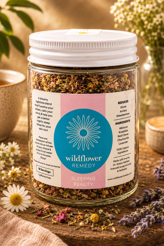 Sleeping Beauty - Glass Jar