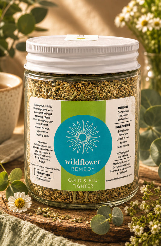 Cold & Flu Fighter - Glass Jar